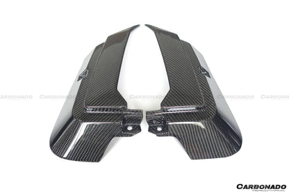 2011-2021 Lamborghini Aventador LP700 LP740 Coupe OEM Style Carbon Fiber Front Hood Vent - Carbonado Aero