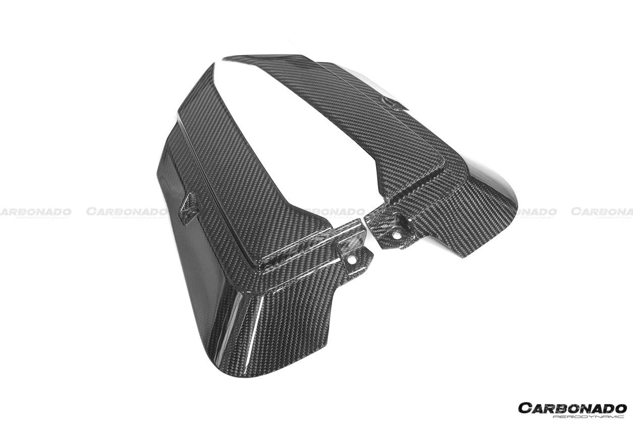 2011-2021 Lamborghini Aventador LP700 LP740 Coupe OEM Style Carbon Fiber Front Hood Vent - Carbonado Aero