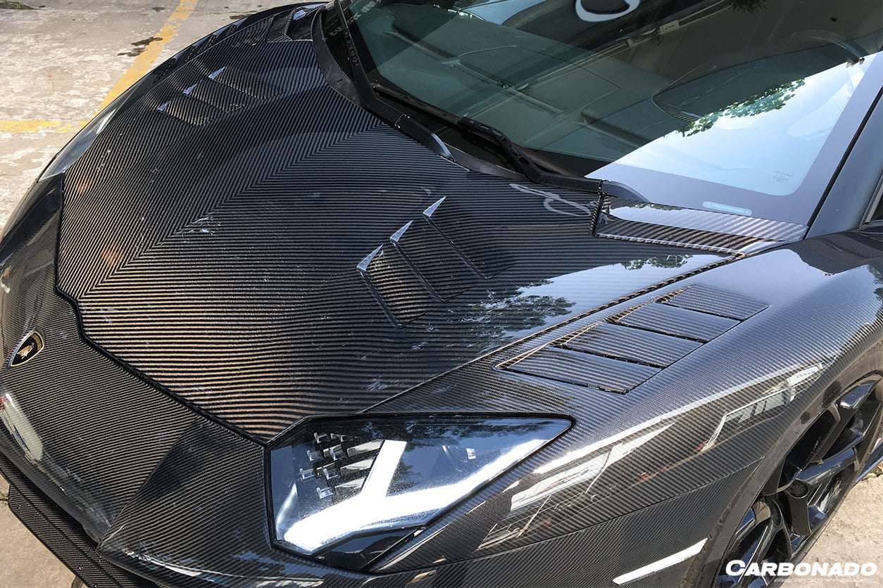 2011-2021 Lamborghini Aventador LP700 LP720 LP740 Coupe Roadster BKSS Style Carbon Fiber Front Fender