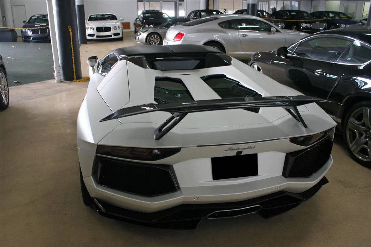 2011-2022 Lamborghini Aventador LP700 LP750 LP740 LP720 LP780 Coupe & Roadster OTC Style Trunk Spoiler Wing - Carbonado