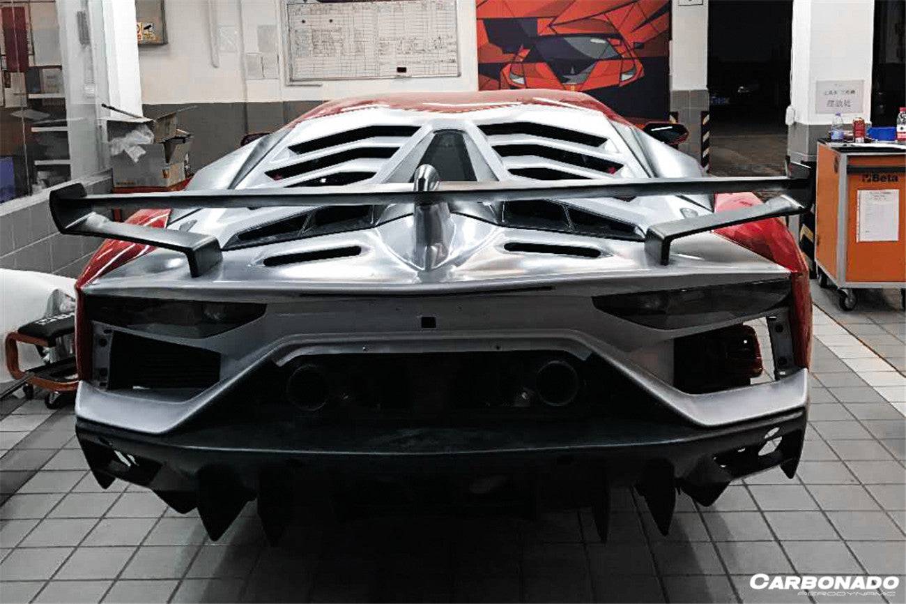2011-2021 Lamborghini Aventador LP700 LP740 LP750 Coupe/Roadster SVJ Style Part DRY Carbon Fiber Aero Full Kit - Carbonado Aero