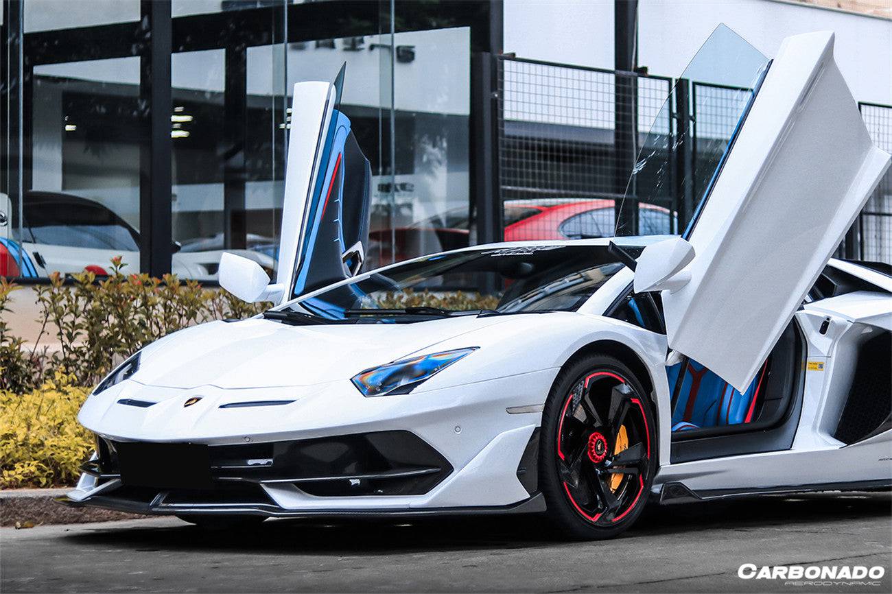 2011-2021 Lamborghini Aventador LP700 LP740 LP750 Coupe Roadster SVJ Style Part DRY Carbon Fiber Aero Full Kit - Carbonado