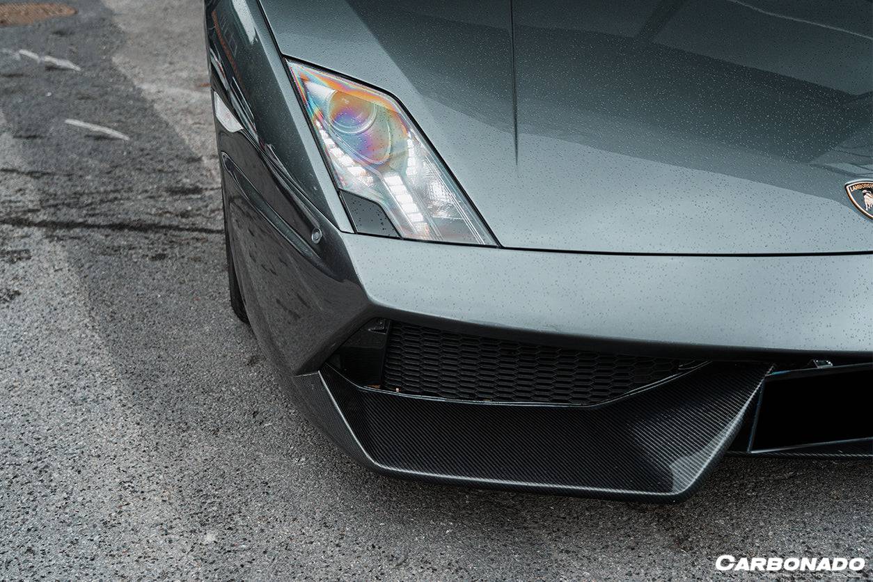 2009-2014 Lamborghini Gallardo LP570 Style Front Bumper - Carbonado Aero