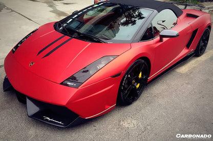 2004-2014 Lamborghini Gallardo LP570 Style Side Skirts - Carbonado