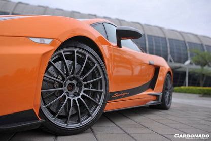 2004-2014 Lamborghini Gallardo LP570 Style Side Skirts - Carbonado Aero