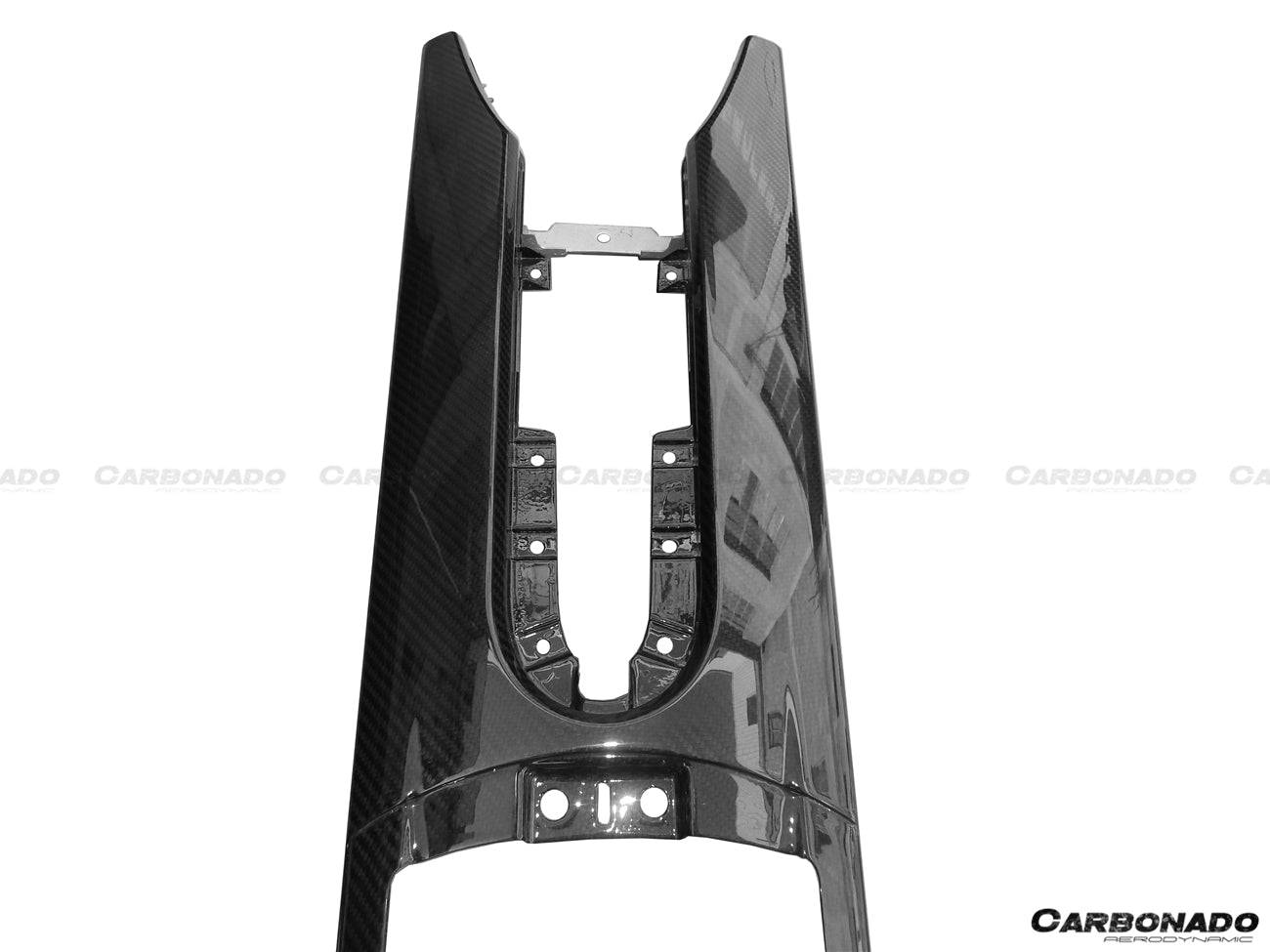 2004-2014 Lamborghini Gallardo OEM Style Carbon Fiber Center Gear Shift Console Board - Carbonado Aero