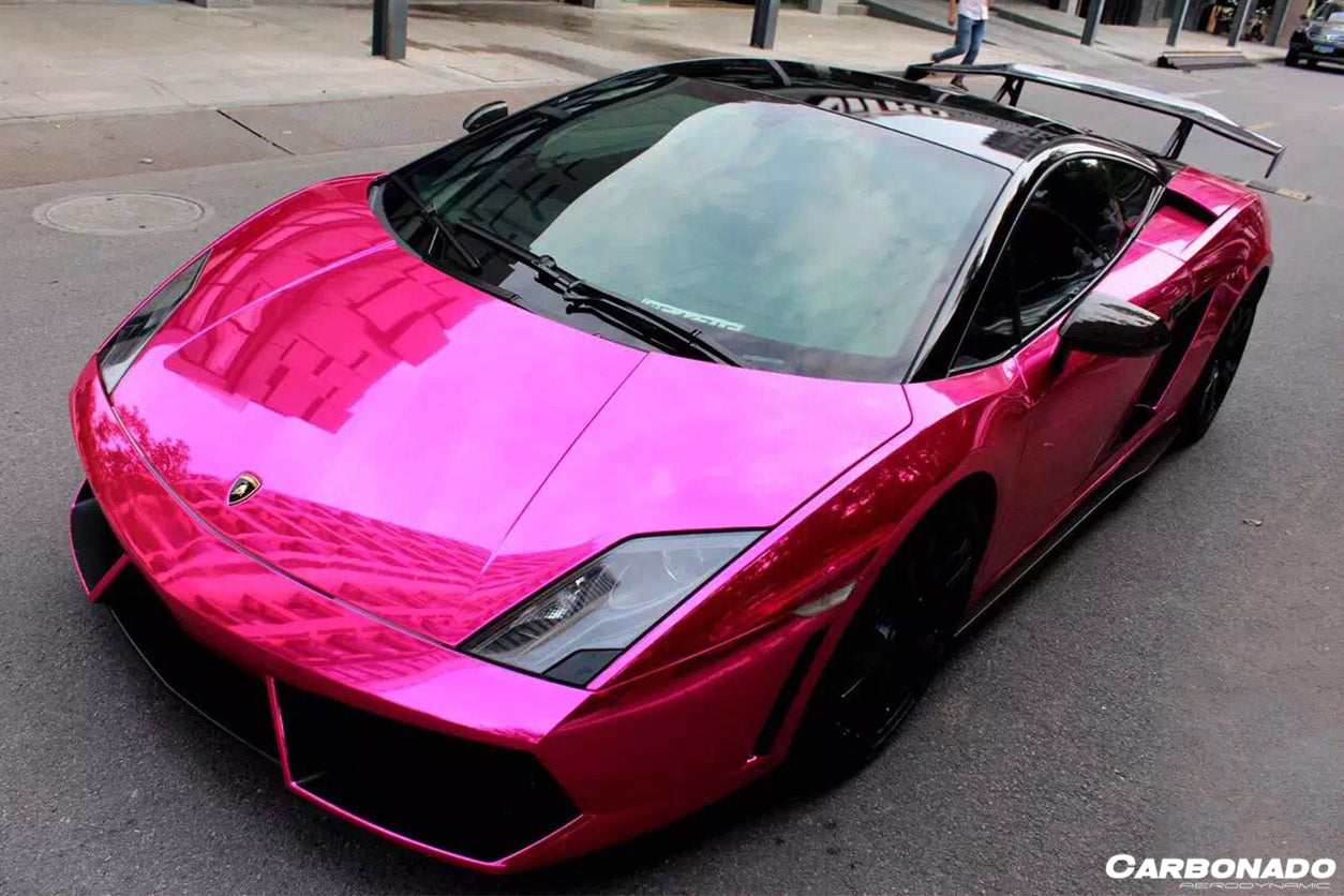 2004-2014 Lamborghini Gallardo DC-II Style Carbon Fiber Trunk Spoiler - Carbonado Aero