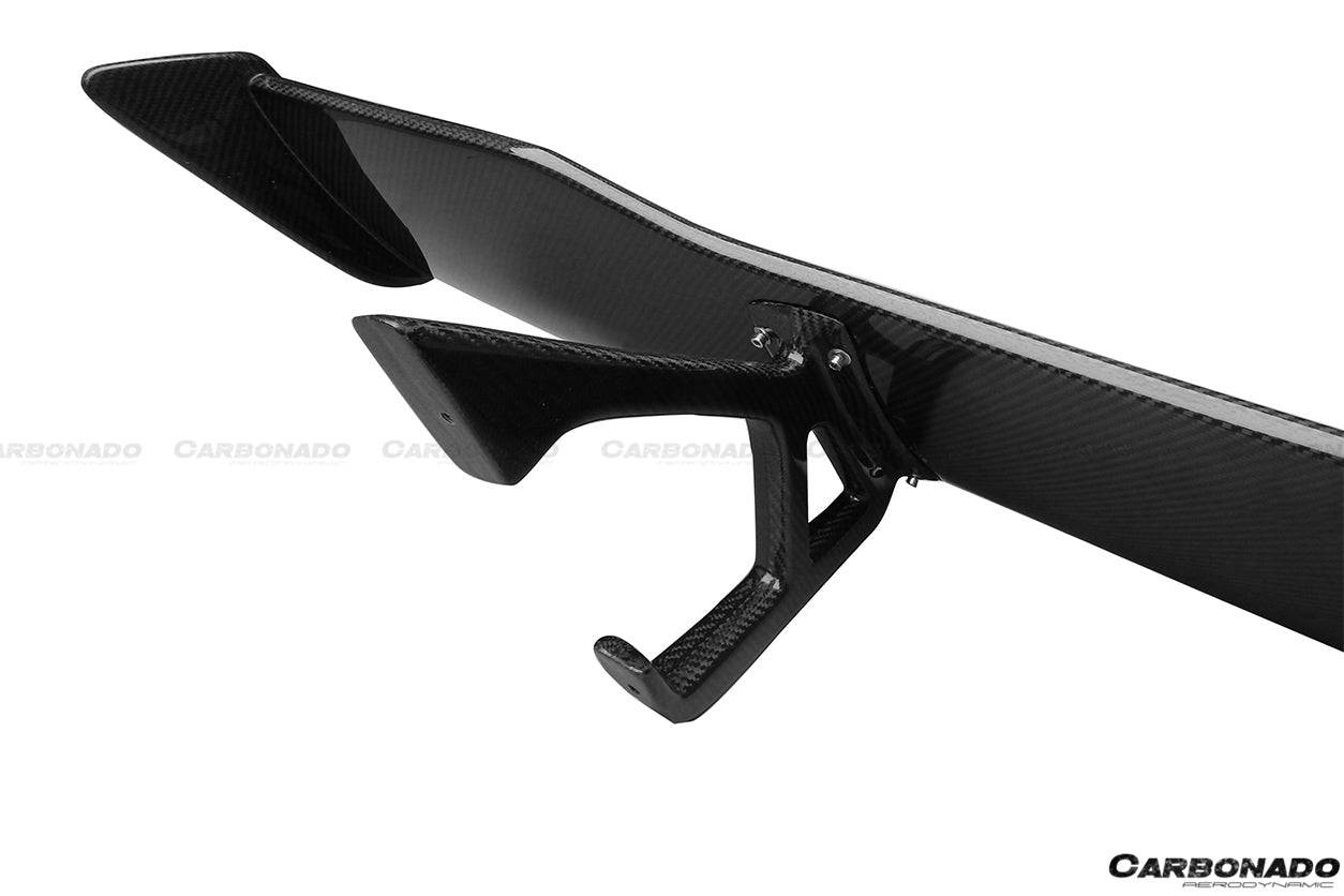 2004-2014 Lamborghini Gallardo DC-II Style Carbon Fiber Trunk Spoiler - Carbonado Aero