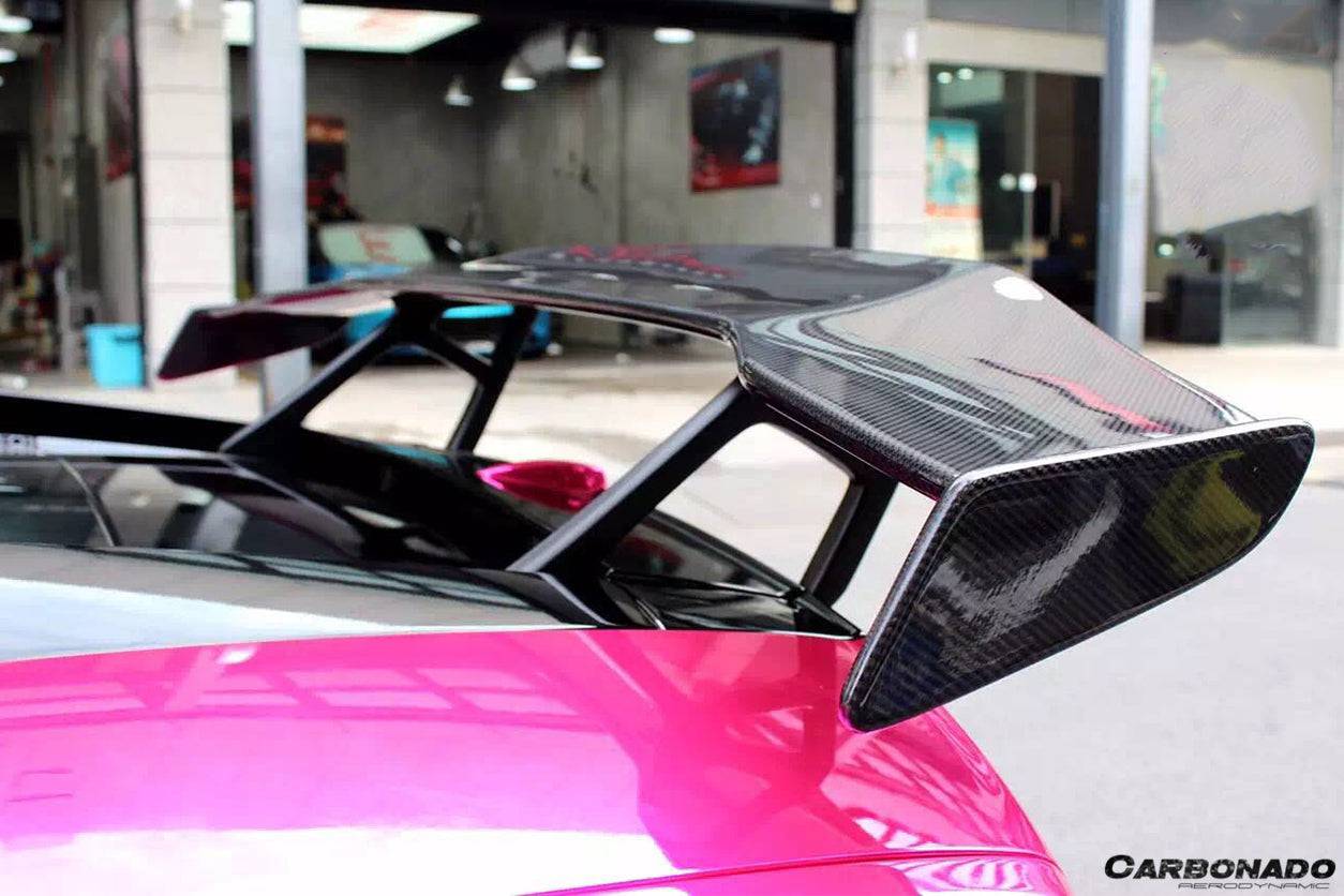2004-2014 Lamborghini Gallardo DC-II Style Carbon Fiber Trunk Spoiler - Carbonado Aero