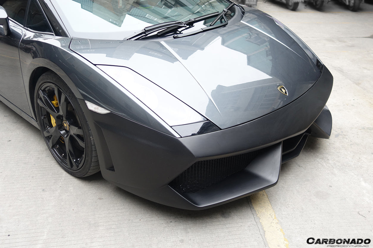 2004-2008 Lamborghini Gallardo LP570 Style Front Bumper - Carbonado Aero