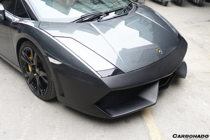 2004-2008 Lamborghini Gallardo LP570 Style Front Bumper - Carbonado Aero