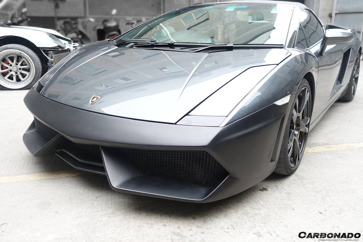 2004-2008 Lamborghini Gallardo LP570 Style Front Bumper - Carbonado Aero