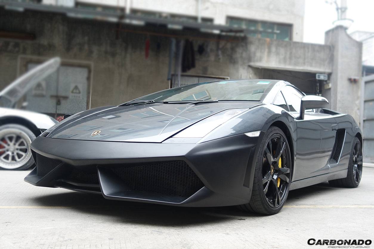 2004-2008 Lamborghini Gallardo LP570 Style Front Bumper - Carbonado Aero