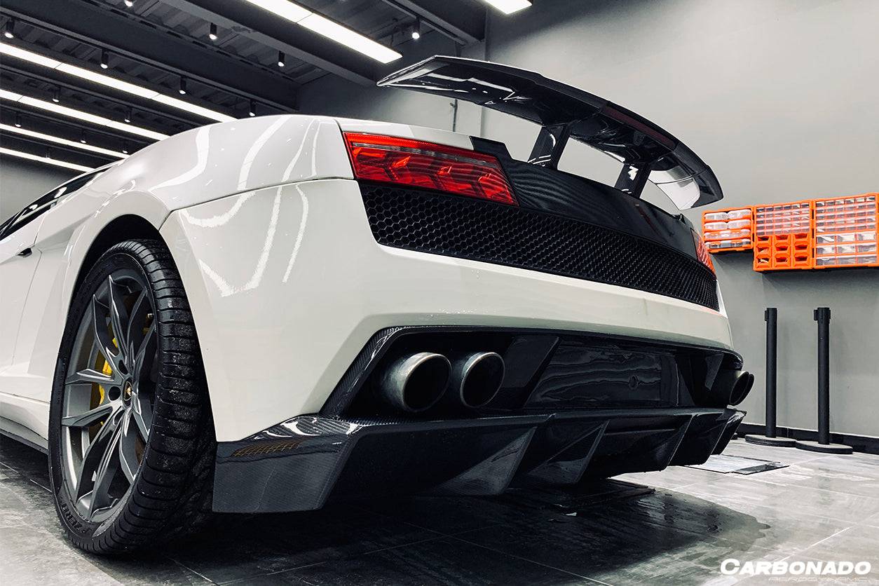 2009-2014 Lamborghini Gallardo STO Style Carbon Fiber Rear Diffuser - Carbonado Aero