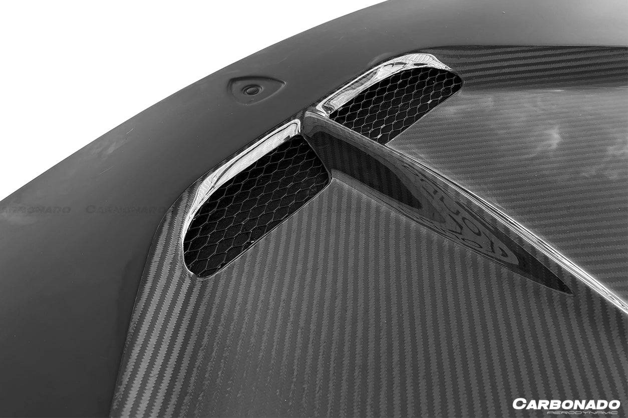 2004-2008 Lamborghini Gallardo VF Style Carbon Fiber Hood - Carbonado Aero