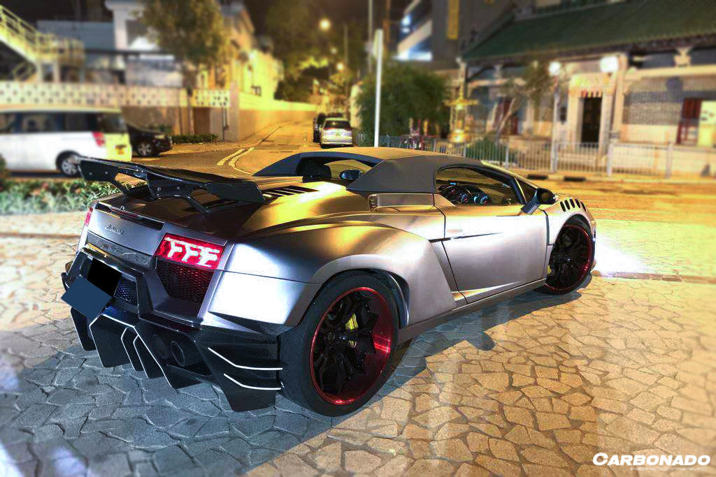 2004-2008 Lamborghini Gallardo Spyder IRON Style Wide Full Body kit - Carbonado Aero