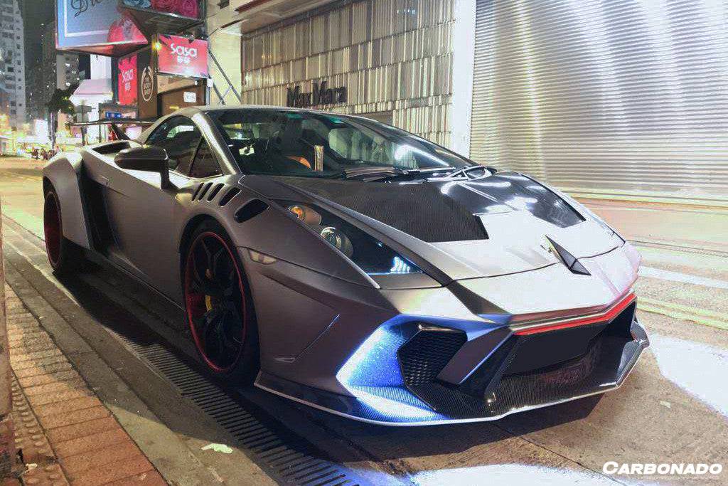2004-2008 Lamborghini Gallardo Spyder IRON Style Wide Full Body kit - Carbonado