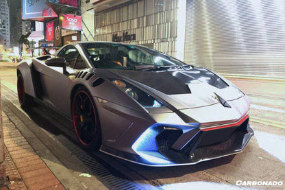 2004-2008 Lamborghini Gallardo Spyder IRON Style Wide Full Body kit - Carbonado
