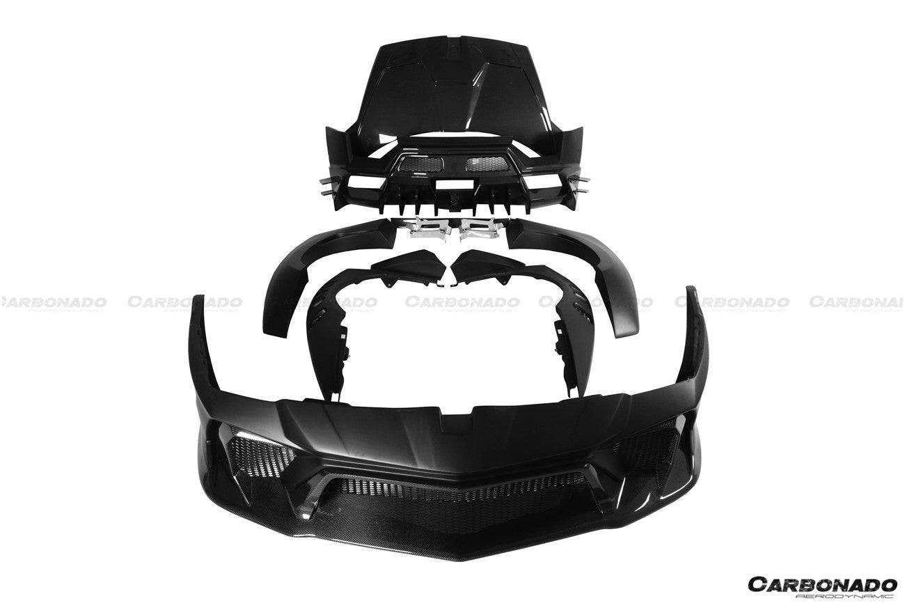 2004-2008 Lamborghini Gallardo Spyder IRON Style Wide Full Body kit - Carbonado Aero