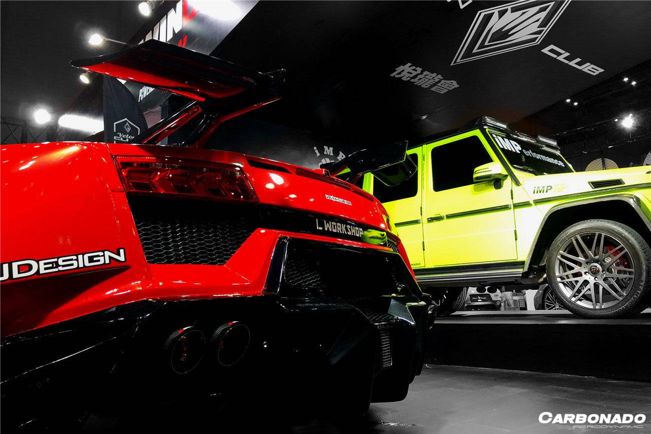 2004-2008 Lamborghini Gallardo Spyder IRON Style Wide Full Body kit - Carbonado Aero