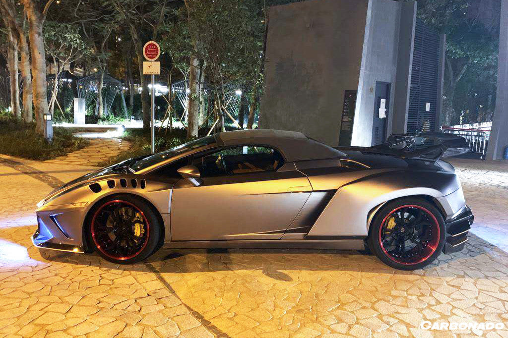 2004-2008 Lamborghini Gallardo Spyder IRON Style Wide Full Body kit - Carbonado Aero