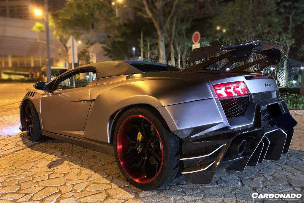 2004-2008 Lamborghini Gallardo Spyder IRON Style Wide Full Body kit - Carbonado Aero