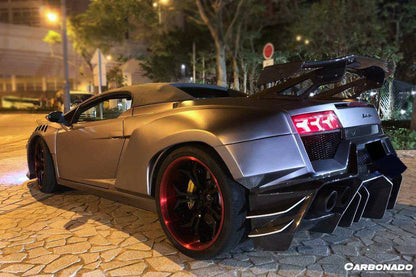 2004-2008 Lamborghini Gallardo Spyder IRON Style Wide Full Body kit - Carbonado Aero