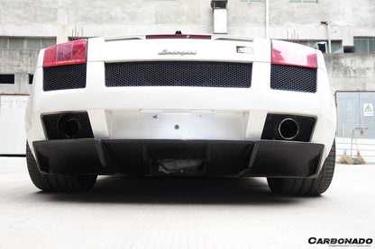 2004-2008 Lamborghini Gallardo OEM Style Carbon Fiber Rear Diffuser - Carbonado Aero
