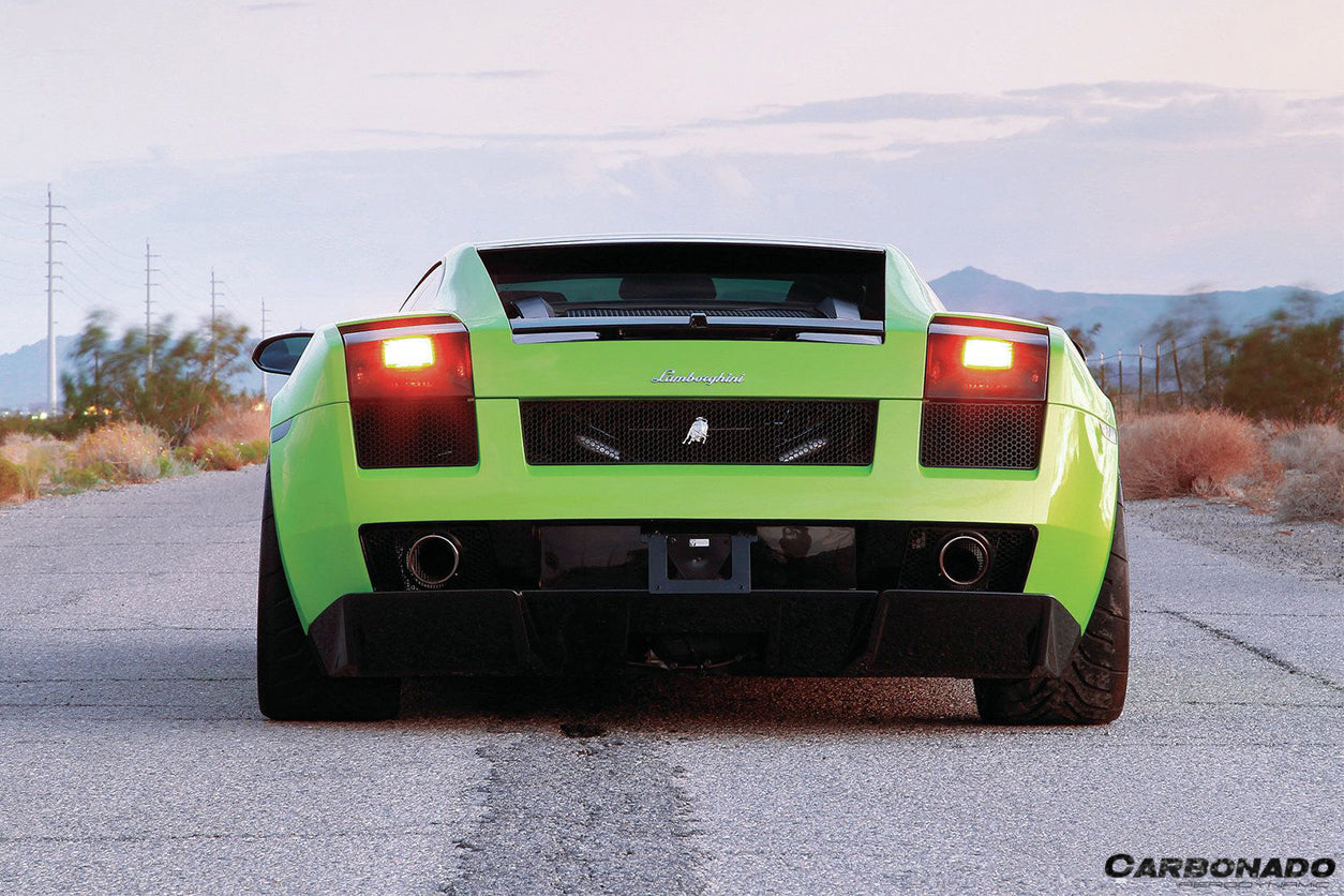 2004-2008 Lamborghini Gallardo OEM Style Carbon Fiber Rear Diffuser - Carbonado Aero