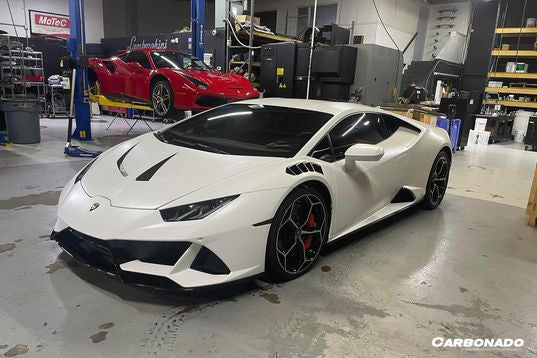 2015-2025 Lamborghini Huracan LP610 & LP580 & Evo & Tecnica CADO Style Carbon Fiber Hood - Carbonado