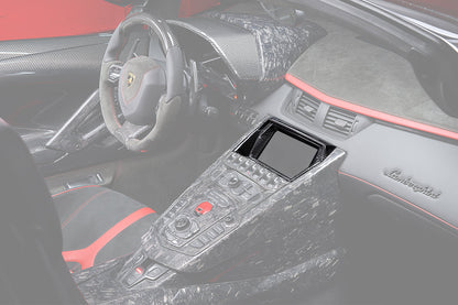 2011-2016 Lamborghini Aventador LP700 Coupe & Roadster Carbon Fiber Screen Surround Panel - DarwinPRO Aerodynamics
