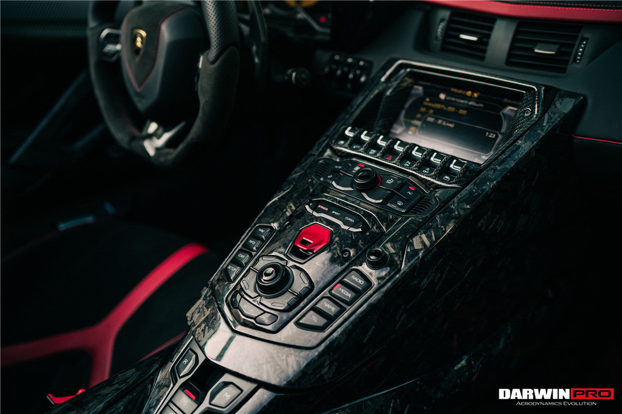 2011-2016 Lamborghini Aventador LP700 Coupe/Roadster Carbon Fiber Screen Surround Panel - DarwinPRO Aerodynamics