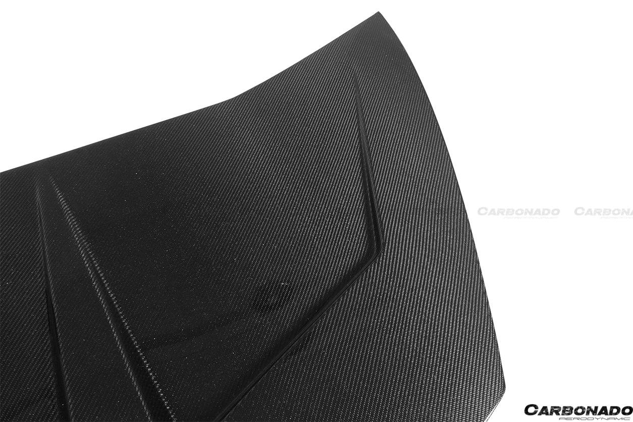 2015-2021 Lamborghini Huracan EVO LP610/LP580 CADO Style Carbon Fiber Hood - Carbonado Aero
