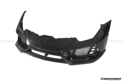 2015-2025 Lamborghini Huracan LP610  LP580  Evo  Tecnica EVO-4WD Style Partial Carbon Front Bumper