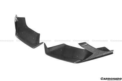 2015-2020 Lamborghini Huracan LP610 MD Style Carbon Fiber Front Lip - Carbonado Aero