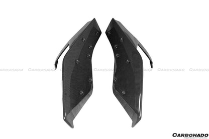 2015-2020 Lamborghini Huracan LP610 MD Style Carbon Fiber Front Lip - Carbonado Aero