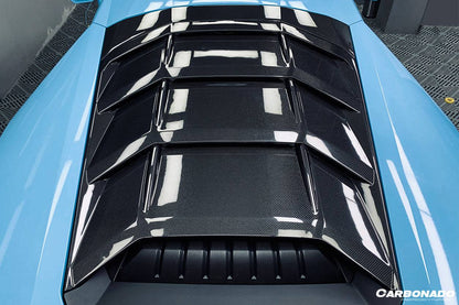 2015-2021 Lamborghini Huracan LP610 & LP580 OEM Style Carbon Fiber Engine Trunk - Carbonado