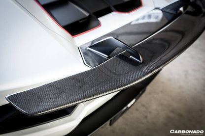 2015-2020 Lamborghini Huracan EVO LP610/LP580 VRS-II Style Carbon Fiber Trunk Spoiler w/Base - Carbonado Aero