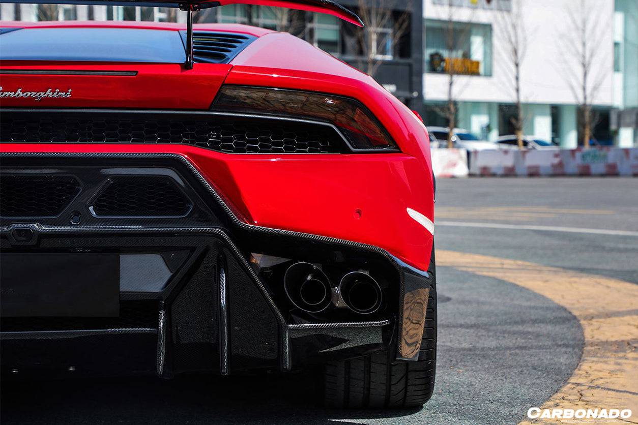 2015-2020 Lamborghini Huracan LP610/LP580 VRS Style Rear Bumper - Carbonado Aero