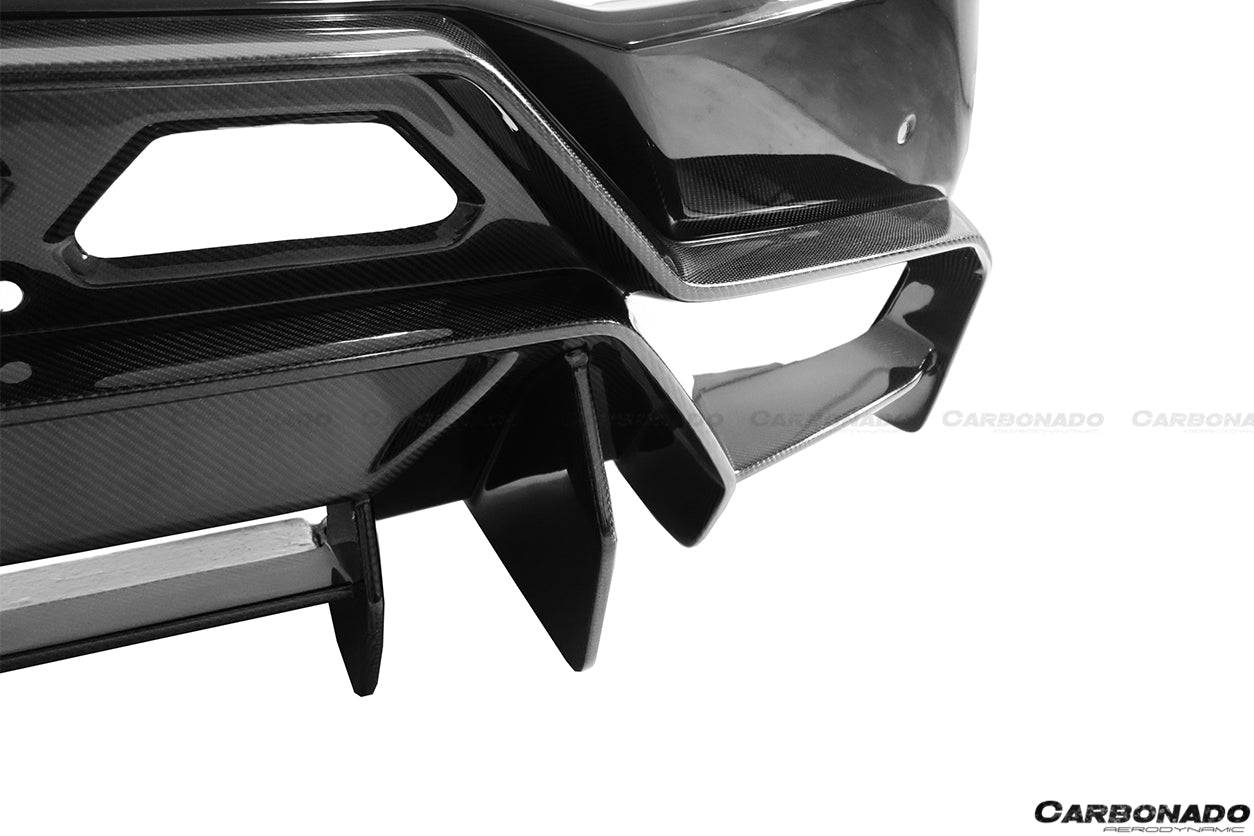2015-2020 Lamborghini Huracan LP610/LP580 VRS Style Rear Bumper - Carbonado Aero