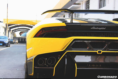 2015-2020 Lamborghini Huracan LP610/LP580 VRS Style Rear Bumper - Carbonado Aero