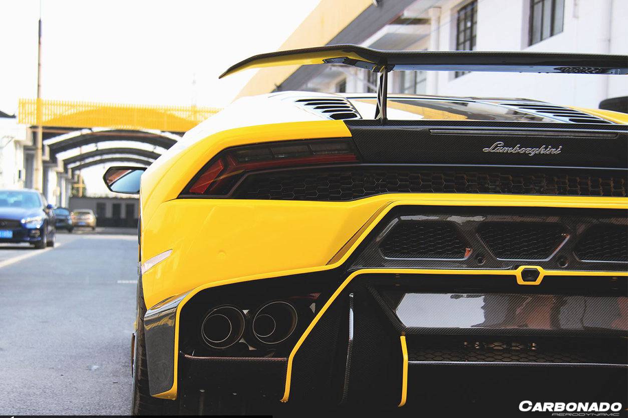 2015-2020 Lamborghini Huracan LP610/LP580 VRS Style Rear Bumper - Carbonado Aero