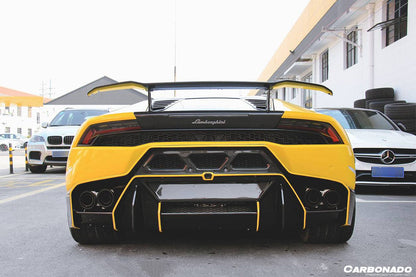 2015-2020 Lamborghini Huracan LP610/LP580 VRS Style Rear Bumper - Carbonado Aero