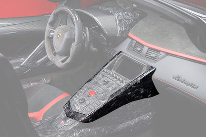2011-2016 Lamborghini Aventador LP700 Carbon Fiber Center Console - DarwinPRO Aerodynamics