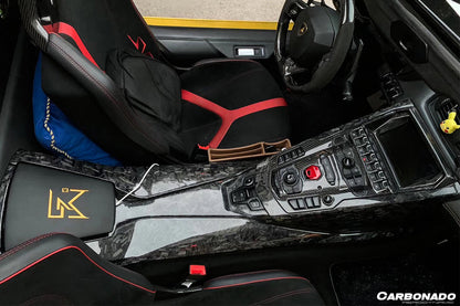 2011-2016 Lamborghini Aventador LP700 OEM Style Carbon Fiber Center Console - Carbonado Aero
