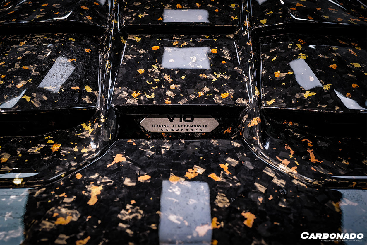 2019-2023 Lamborghini Huracan EVO Spyder OD Style Carbon Fiber Engine Trunk - Carbonado Aero