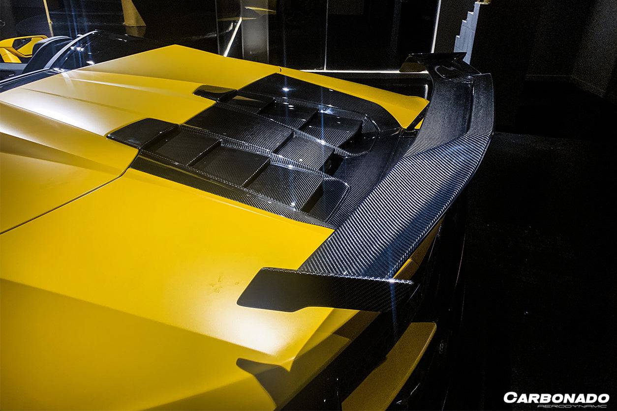 2019-2023 Lamborghini Huracan EVO Spyder OD Style Carbon Fiber Engine Trunk - Carbonado Aero