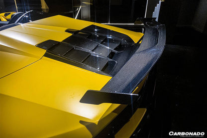 2019-2023 Lamborghini Huracan EVO Spyder OD Style Carbon Fiber Engine Trunk - Carbonado Aero