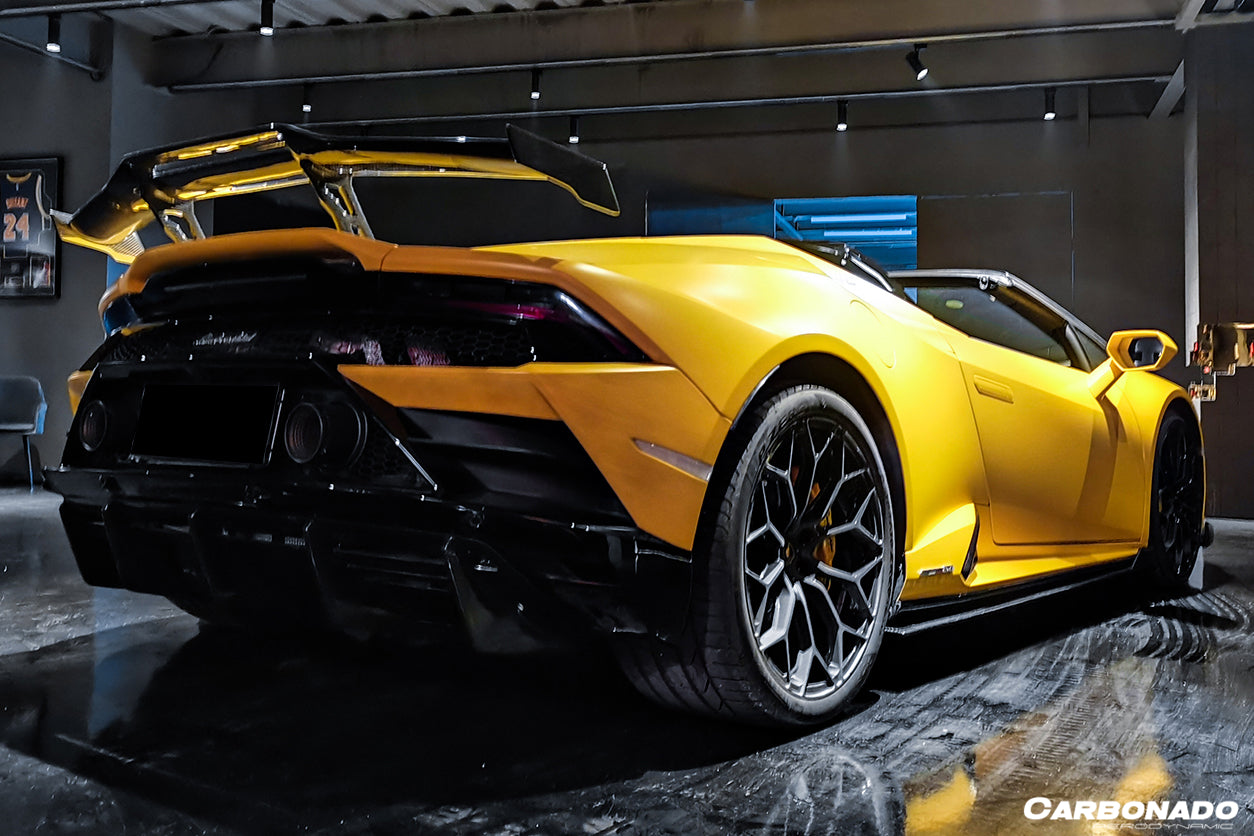 2019-2023 Lamborghini Huracan EVO OD Style Carbon Fiber Rear Diffuser - Carbonado Aero