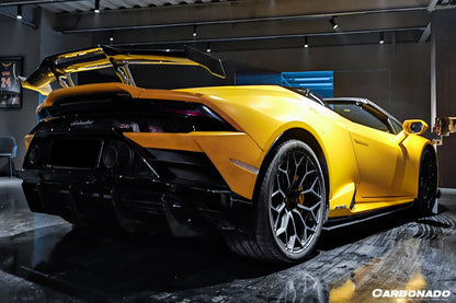2019-2023 Lamborghini Huracan EVO OD Style Carbon Fiber Rear Diffuser - Carbonado Aero